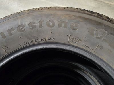 Set of 4 Firestone Destination H/T 245/70R17 SUV & Truck Tires