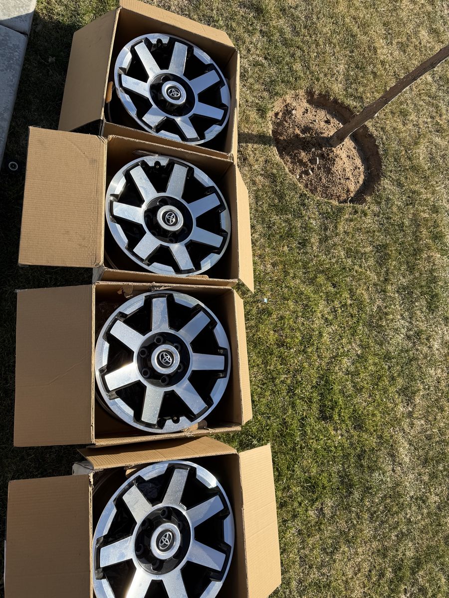 5th gen 4Runner TRD OEM wheels