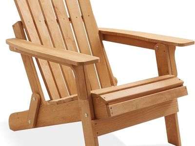 Wooden Adirondack Chair Outdoor Patio Furniture