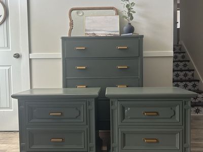 Solid wood bedroom set