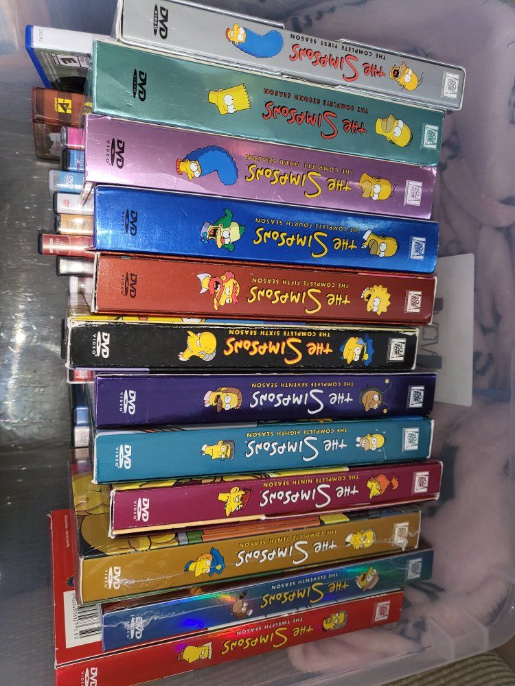 the simpsons season 1-12