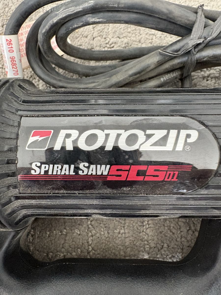 ROTOZIP Spiral Saw SCS01 Corded Electric Multi-Purpose Rotary Tool