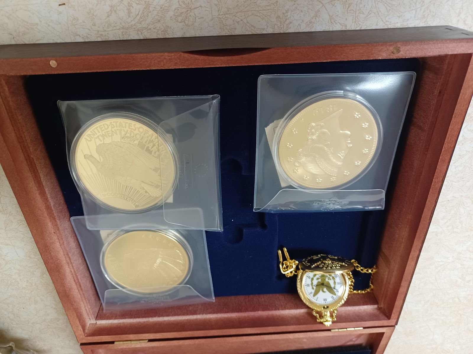 Replica gold coins