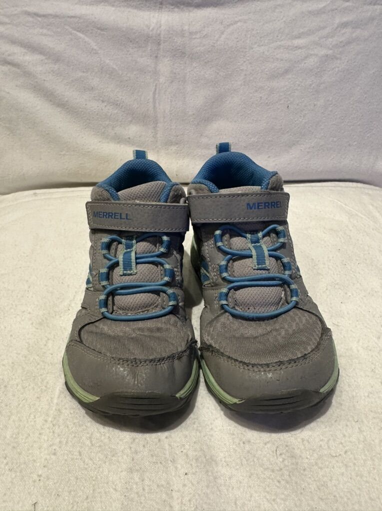 Merrell Toddler Size 13 Gray/Blue Hiking Shoes