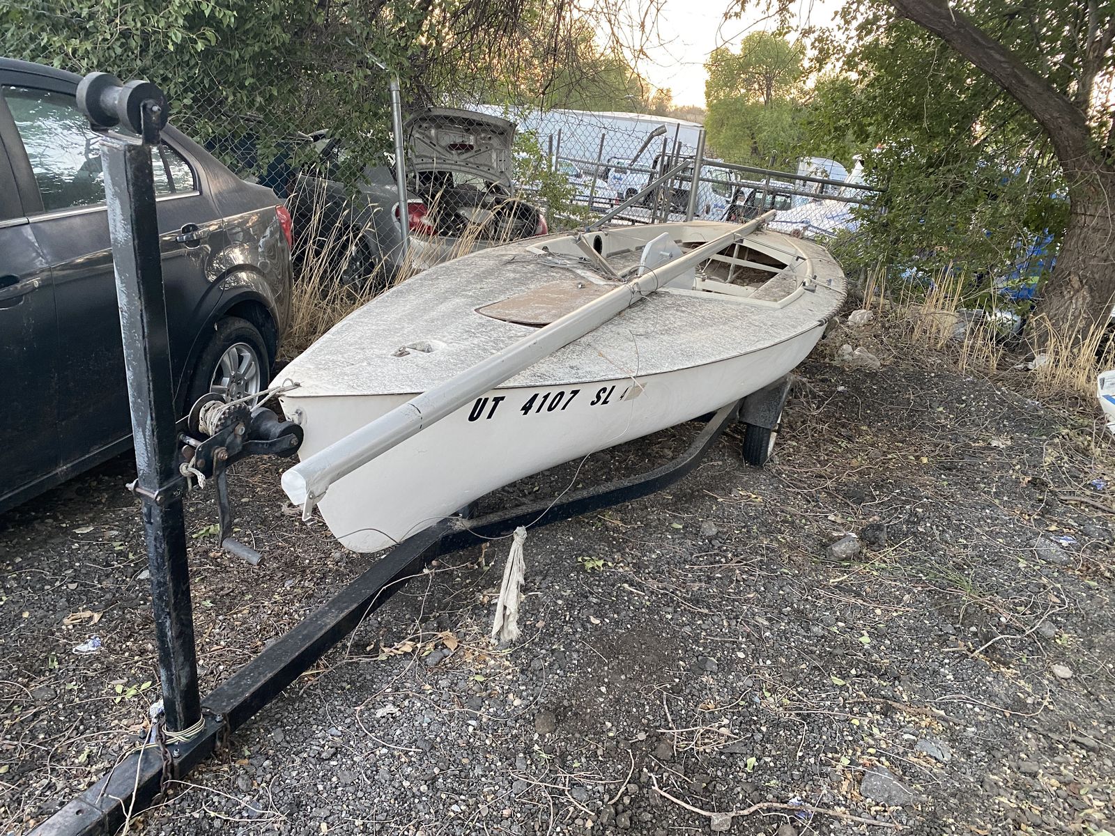 Classic Flying Dutchmen Project  Boat w/trailer-$750 obo