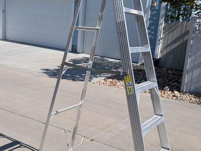 Werner 8' Aluminum Step Ladder