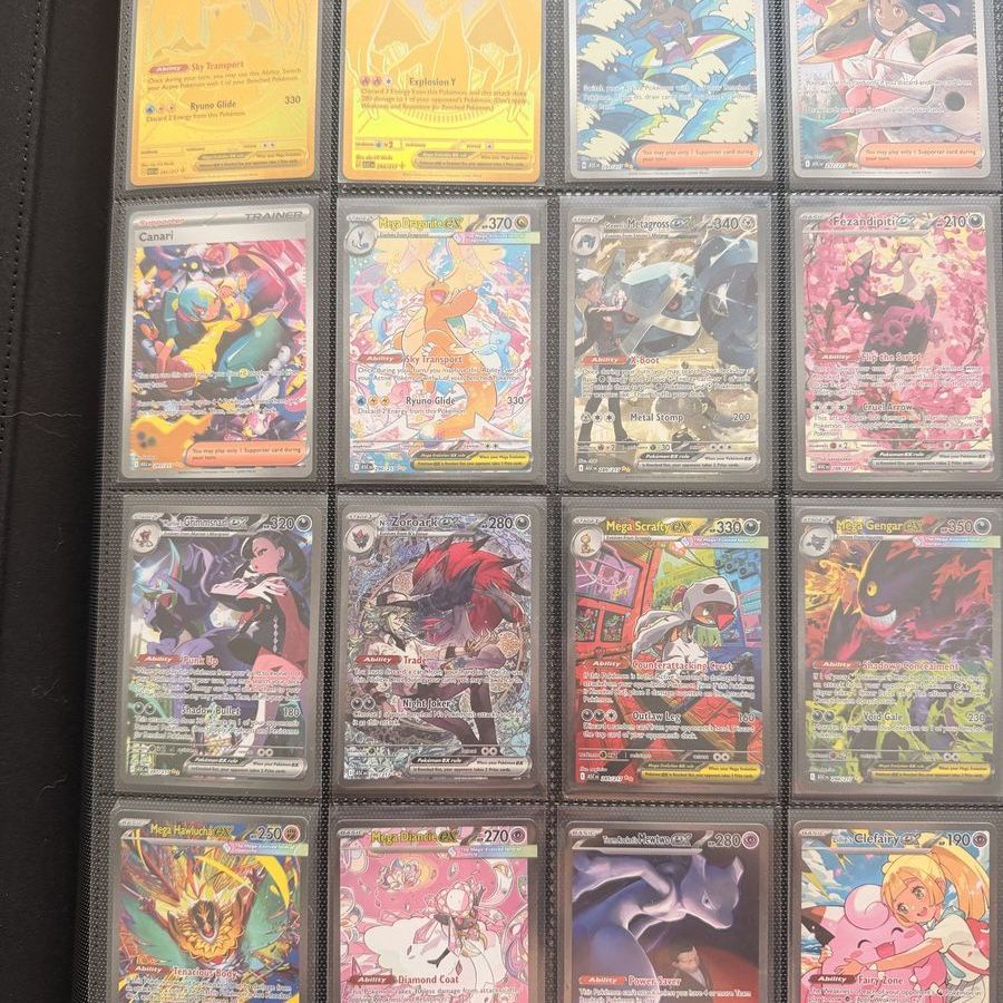 Pokémon TCG Binder with Full Art and Promo Cards