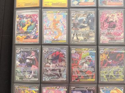 Pokémon TCG Binder with Full Art and Promo Cards