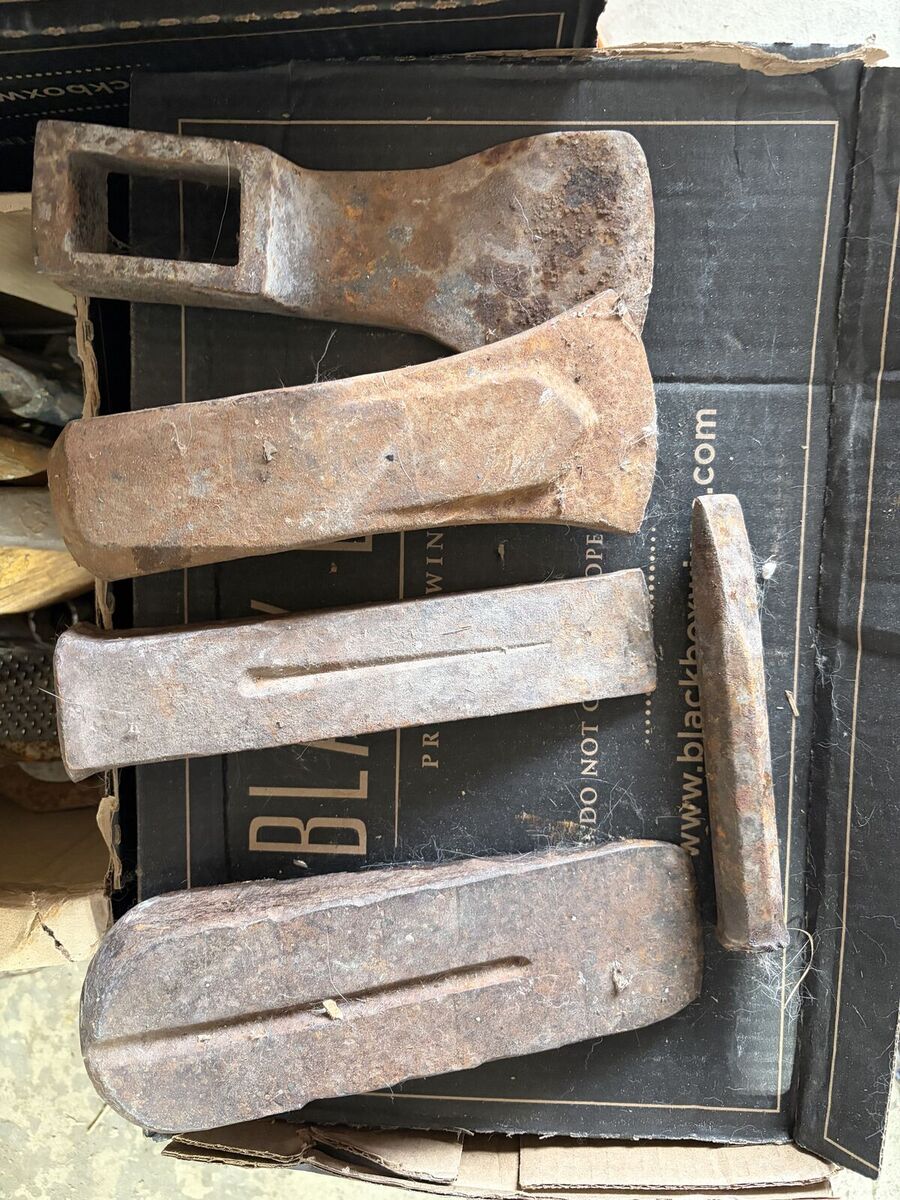Vintage  Wood splitting tools