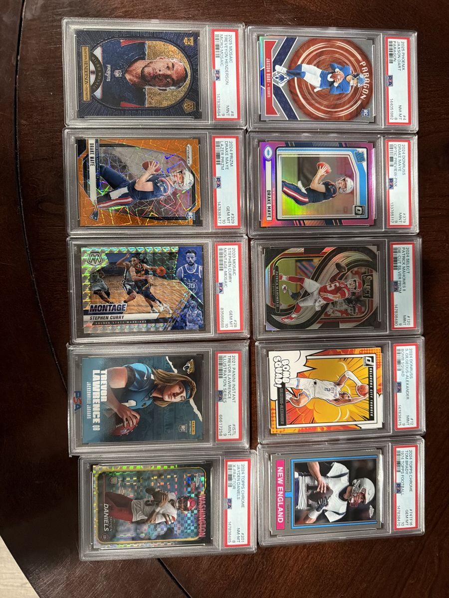 Graded PSA Slabs
