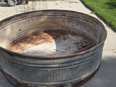 6 foot 6 inch Galvanized Steel Tank