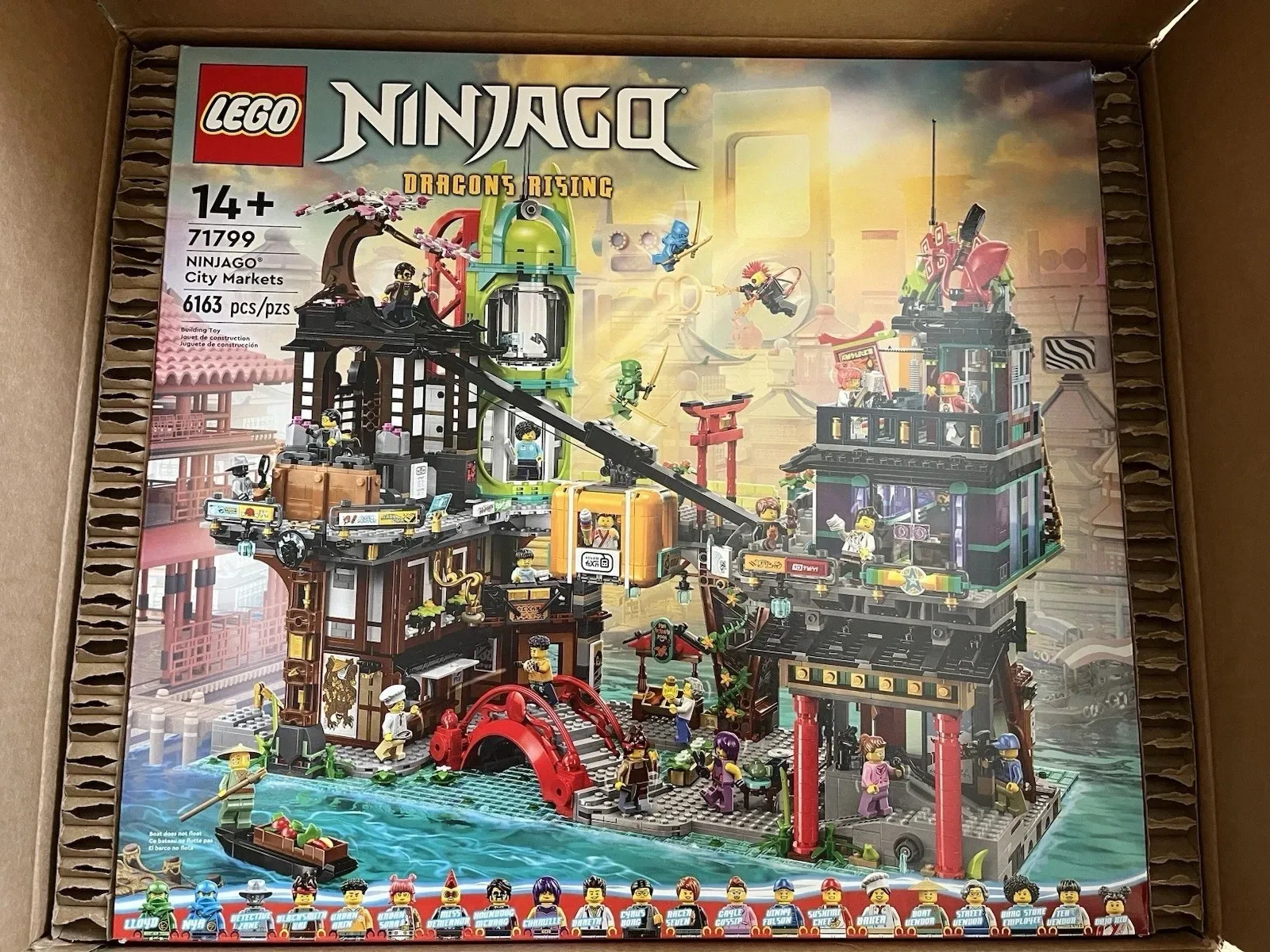 Brand New Sealed LEGO NINJAGO City Markets 71799