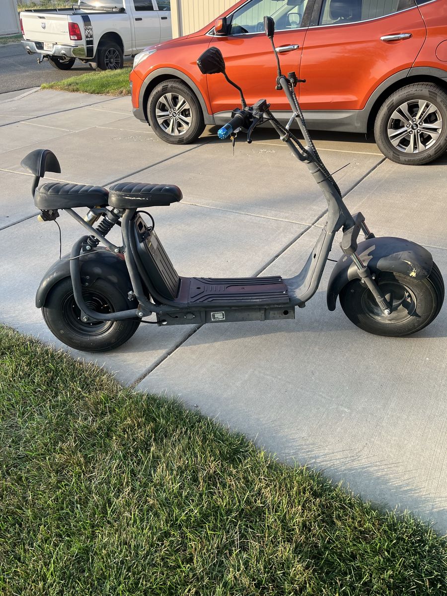 Fat tire scooter