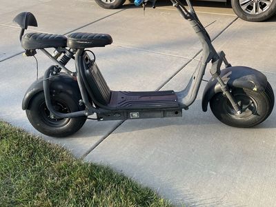 Fat tire scooter