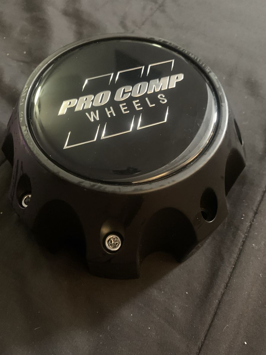 Pro Comp Wheels Black Center Cap for Car/Truck Wheels - New Condition