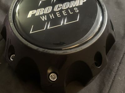 Pro Comp Wheels Black Center Cap for Car/Truck Wheels - New Condition
