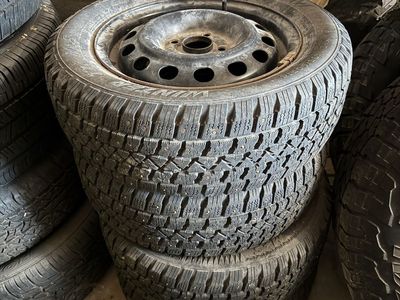 4x100 Wheels & 195/60R14 Winter Tires