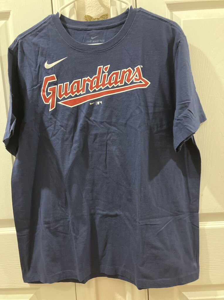 Nike Blue Cleveland Guardians Baseball T Shirt