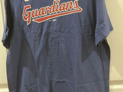 Nike Blue Cleveland Guardians Baseball T Shirt