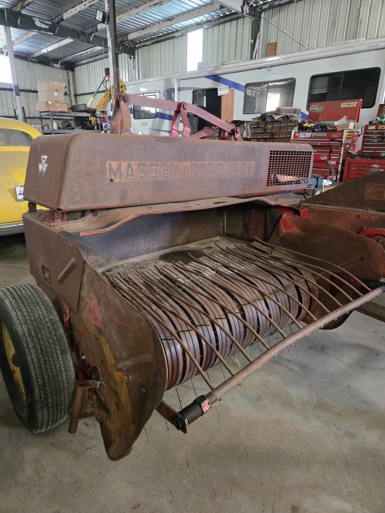 Massey Ferguson baler