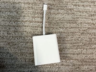 Apple Thunderbolt to Gigabit Ethernet Adapter - White - A1433