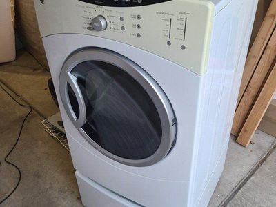 Dryer With Pedestal