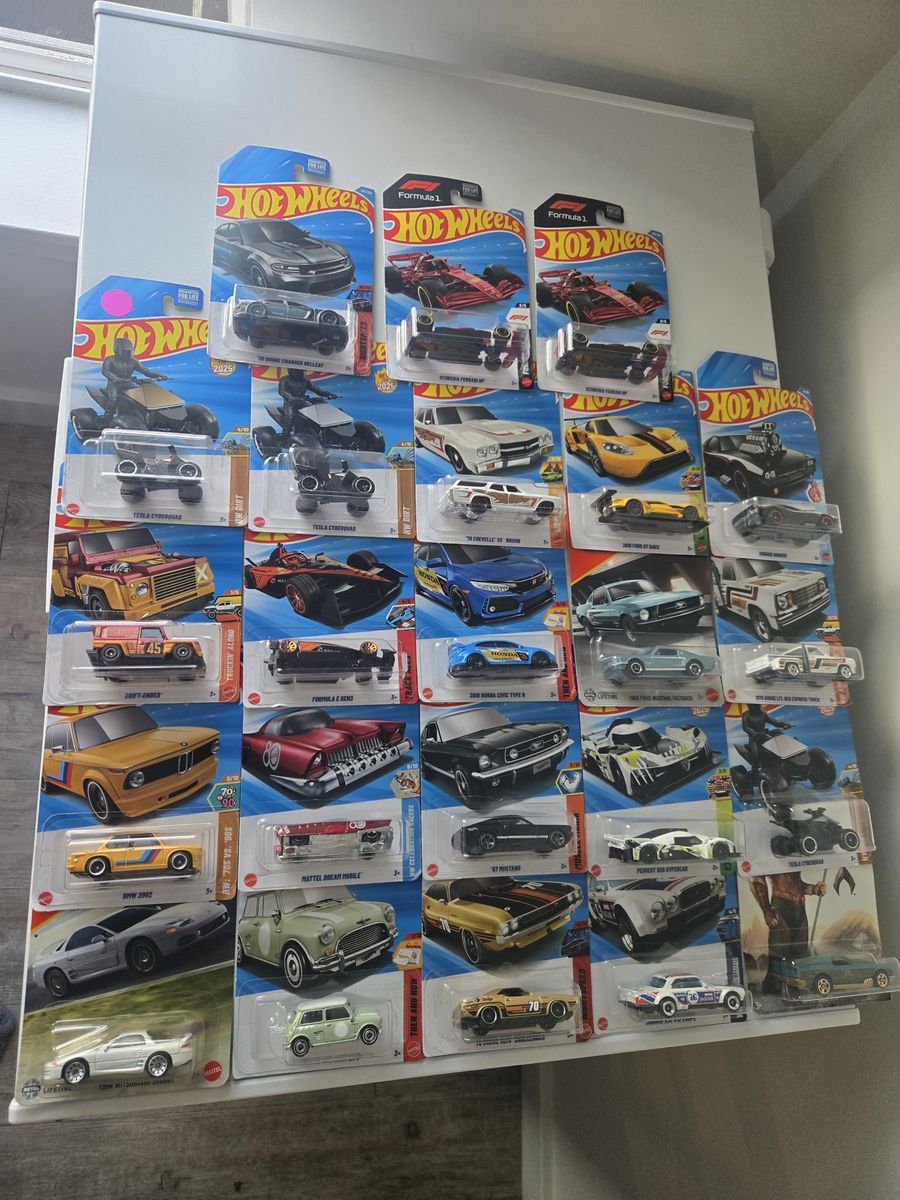 Hot Wheels Diecast Cars Lot Unopened Assorted Models