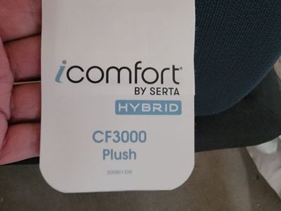 Icomfort hybrid serta adjustable twin bed