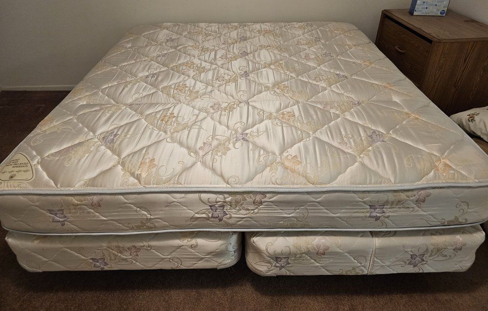 King Size Bed plus Frame - in Taylorsville