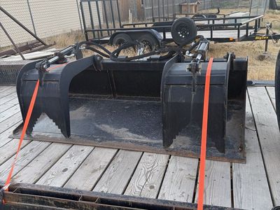 Grapple bucket