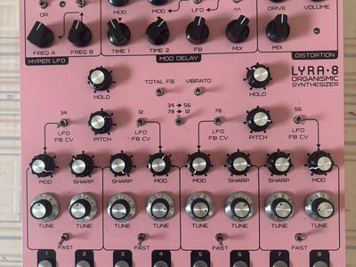 Soma Laboratory Lyra-8 Organismic Synthesizer w/ soft case