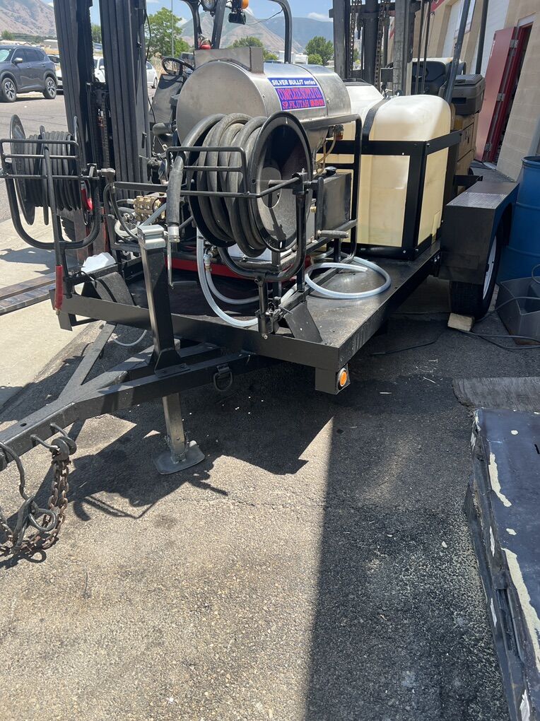 Trailer Unit Heated Pressuer Washer