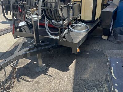 Trailer Unit Heated Pressuer Washer