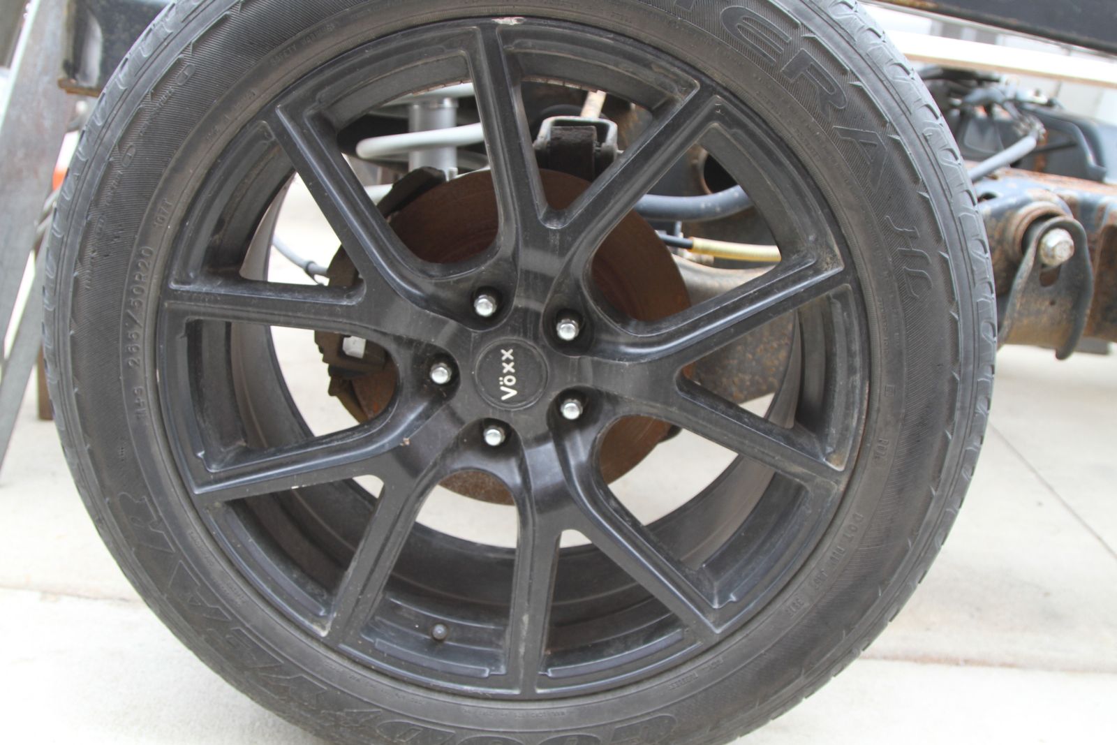 4 Four 20 X 10 inch VOXX Wheels 5 X 4.5 (114.3)