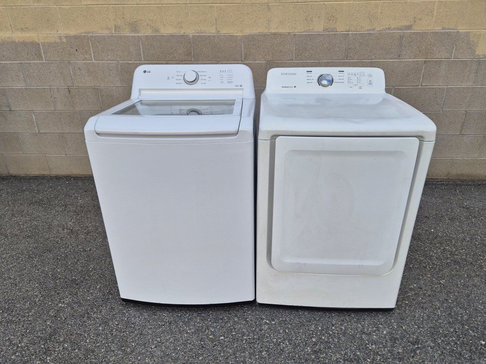 LG  WASHER AND  SAMSUNG ELECTRIC DRYER FREE  DELIVERY !