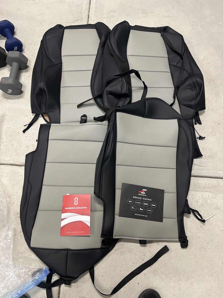 EKR seat covers for a 2026 Toyota Tacoma sport