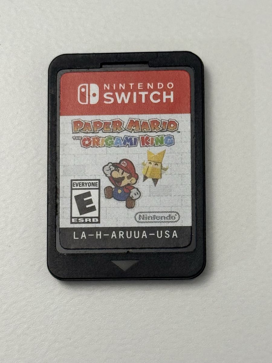 Nintendo Switch Game / Paper Mario The Origami King / Good Condition