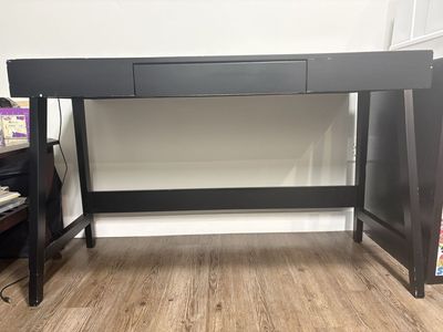 Black desk