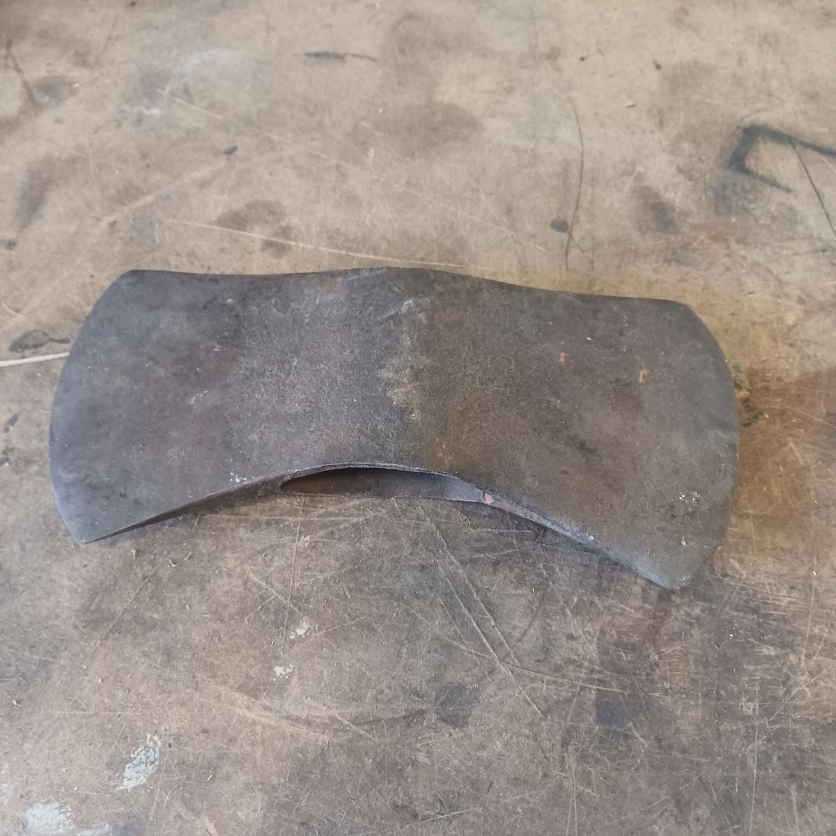 Antique FS double bit axe head