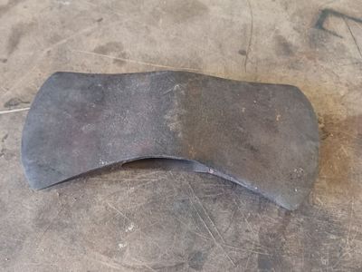 Antique FS double bit axe head