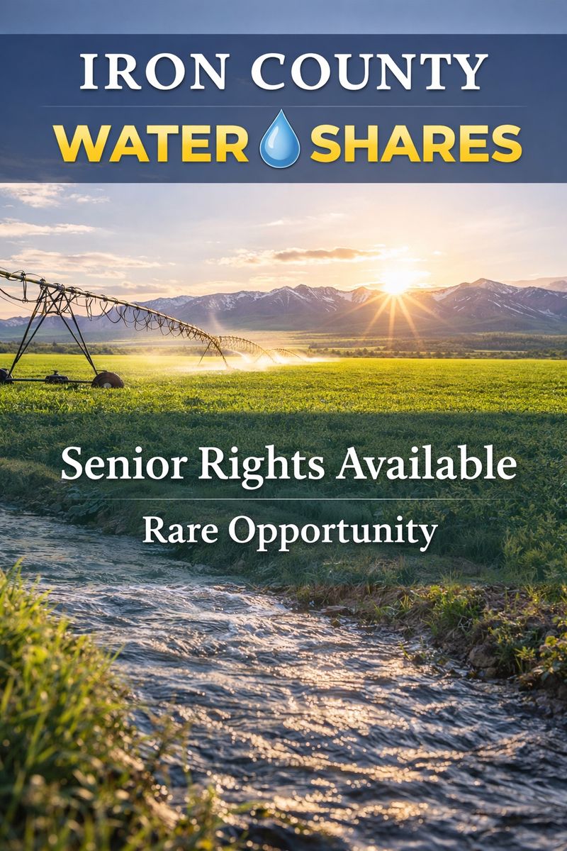 Senior Water Rights Iron County