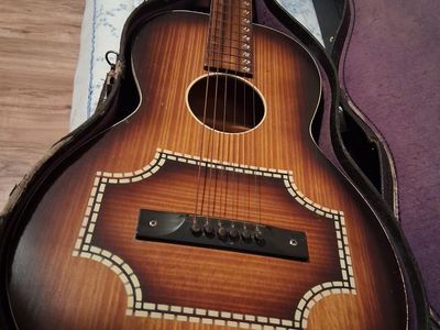 Vintage 1930s Chicago Made Regal lap steel parlor guitar