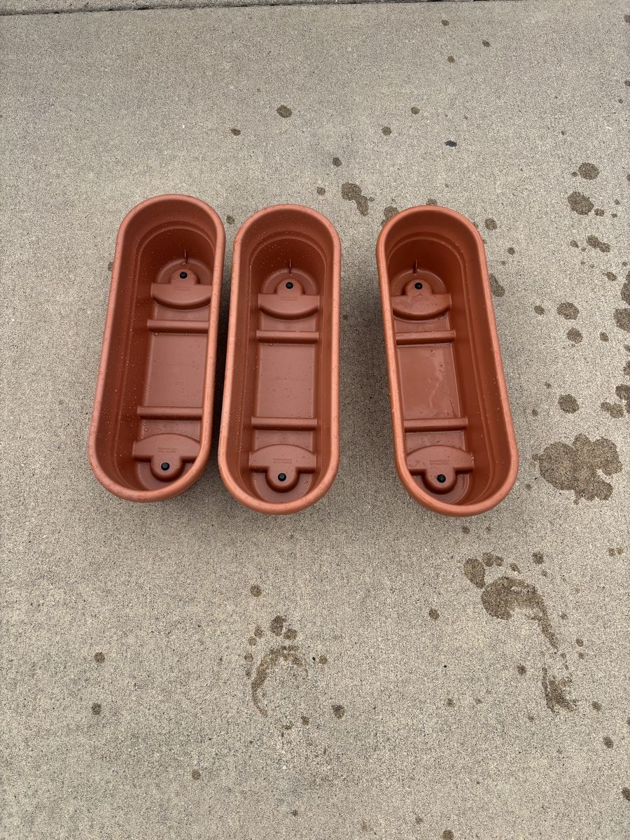 Bloem Milano Modular Planters 21 in. Terra Cotta