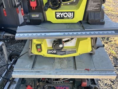 Ryobi One+ HP 8-1/4 Inch Cordless Table Saw - Useable