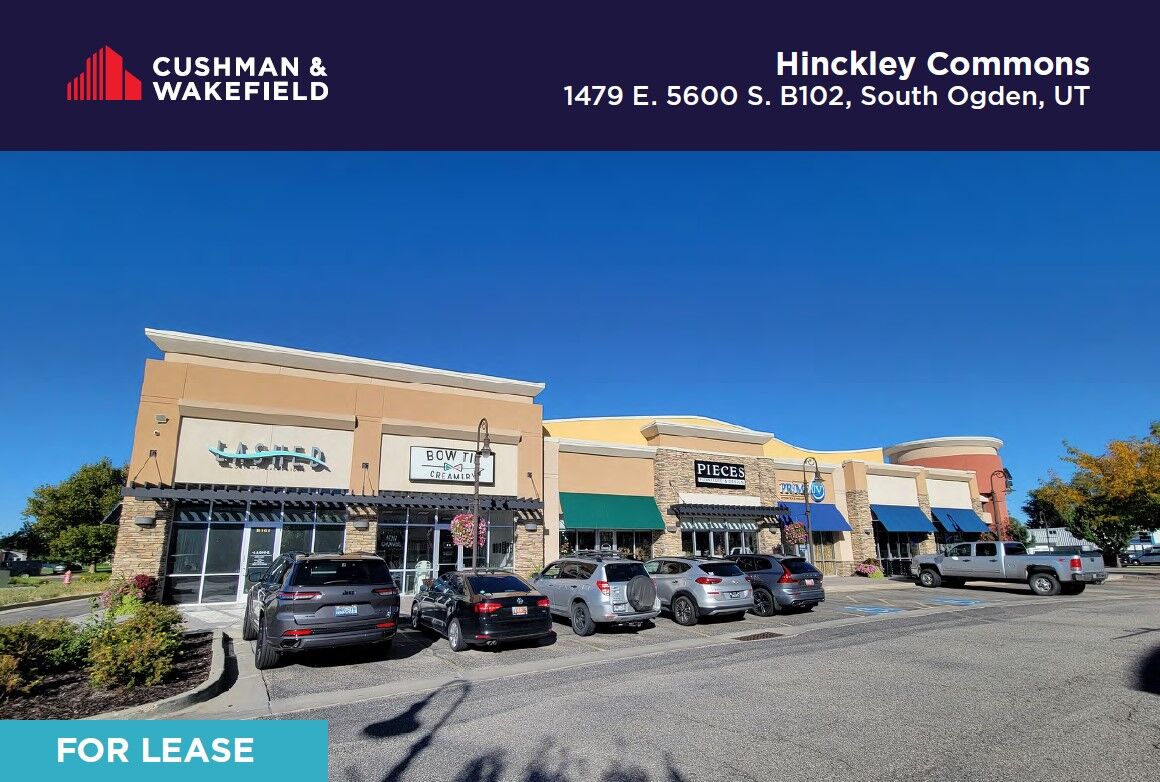 Prime Retail Space with a Kitchen For Lease in South Ogden