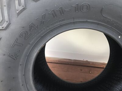 (2) Brand New SunF AT 24x11-10 ATV/UTV Tires