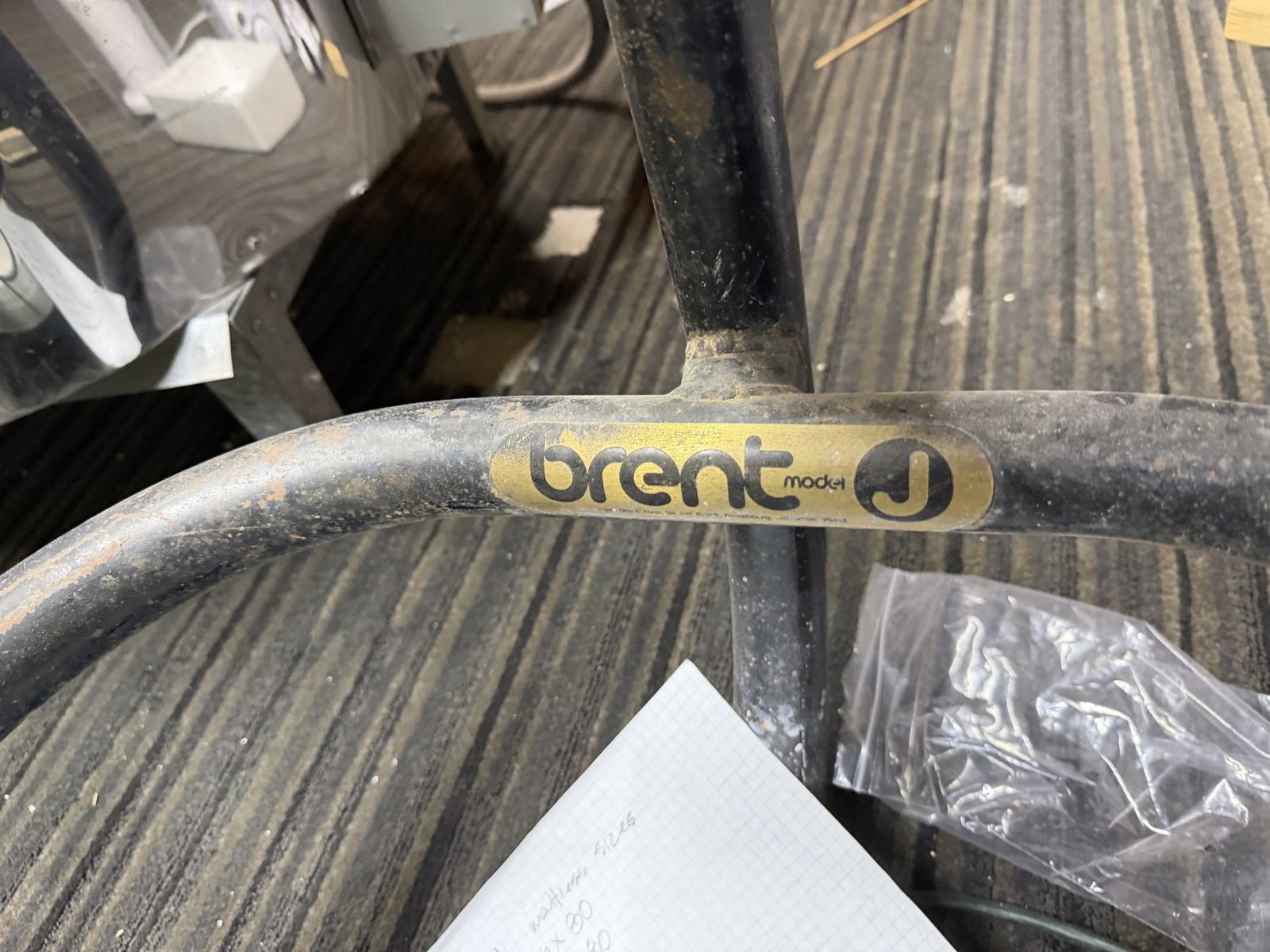 Brent Model J Pottery Wheel with Motor, New Table and Seat