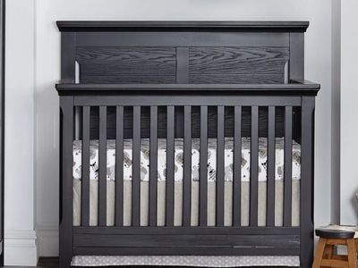 Black Baby Cache Crib