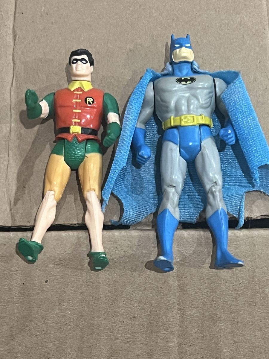 1984 Batman And Robin ActIon Figures