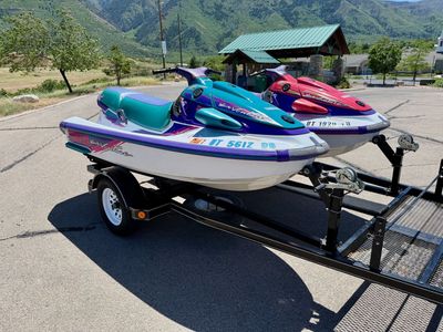 1996 and 1997 Yamaha Wave Venture 1100 Triples w/ Trailer
